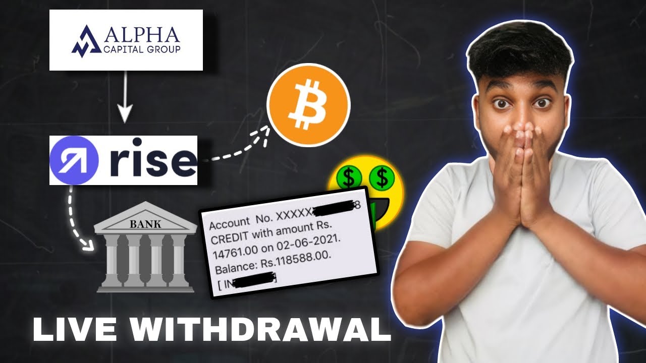 Alpha Capital Group Live Payout From Rise | Rise Payout 😍