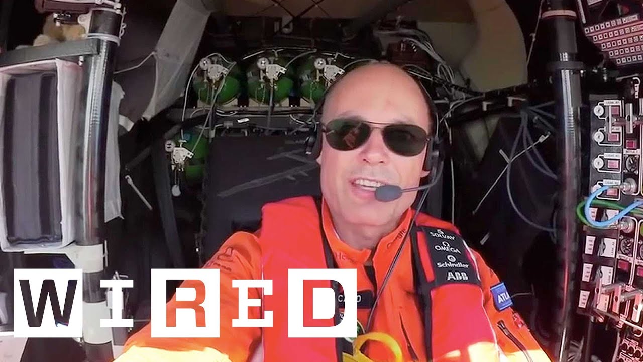 Solar Impulse 2: An Exclusive Insight into Life Onboard | WIRED