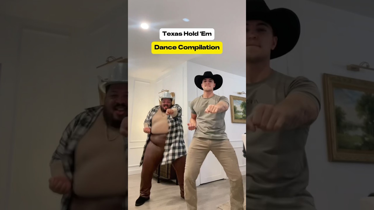 Beyonc&eacute; Texas Hold &lsquo;Em Viral Dance Challenge Compilation #tiktokdance #linedance