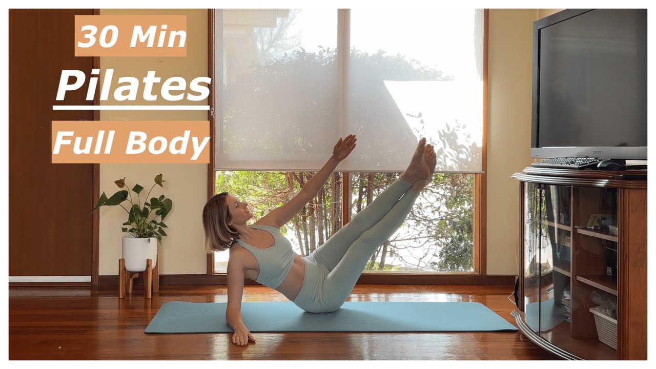 30 MIN FULL BODY WORKOUT II Light Intermediate Workout II Pilates At Home II No Equipment