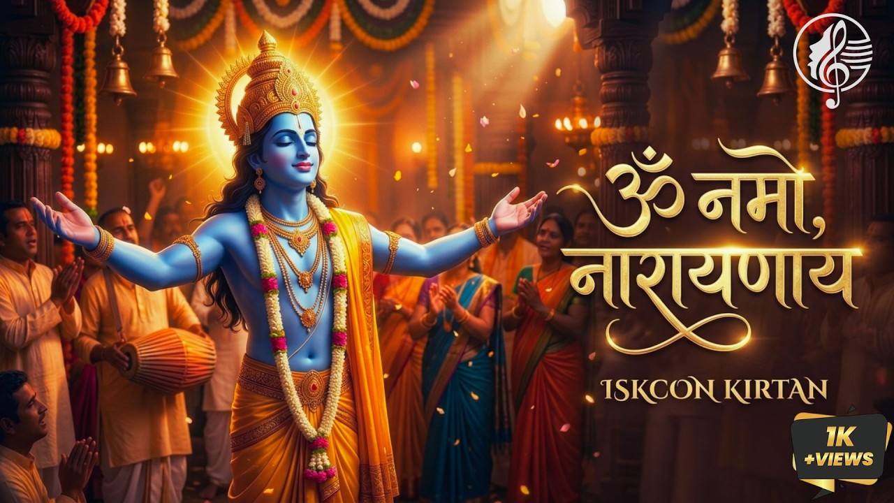 Om Namo Narayanaya | Vishnu Mantra Chant | Peaceful Bhajan Meditation | Lord Narayan Devotional Song