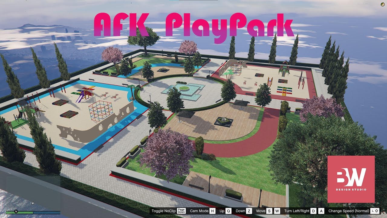 AFK  PlayPark    map  GTA V FiveM Maps By MICHAEL