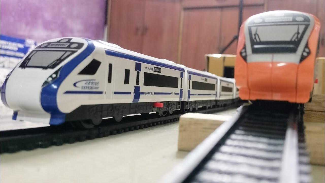 Vande Bharat Express Trains Running Cinematic View Inclines & Tunnel | 