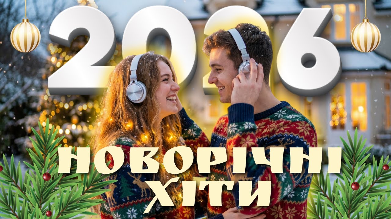 Новорічні Хіти 2026 | Українська музика для свята | ТОП пісні нового року | Для новорічного настрою