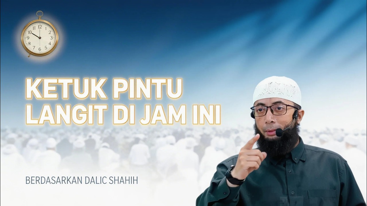 Waktu Mustajab Untuk Berdoa Yang Harus Kamu Ketahui - Ustadz Khalid Basalamah #manhajsalaf #dosa