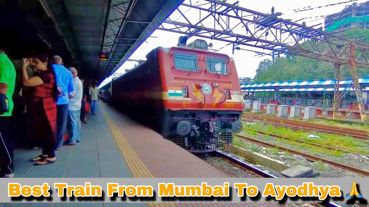 22103 LTT- Ayodhya Cantt. SF Express train journey || Best Train from Mumbai to Ayodhya