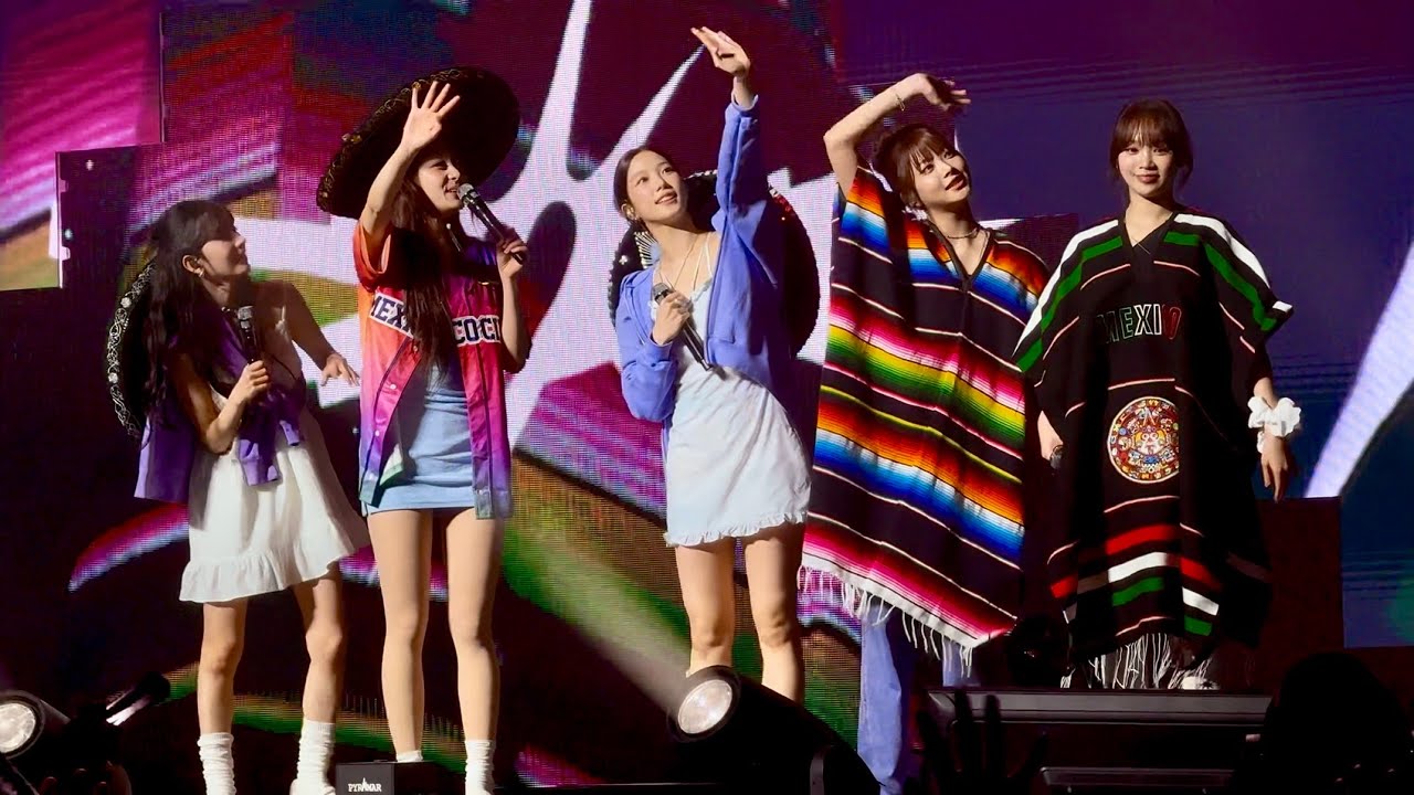 LE SSERAFIM - DIFFERENT + Perfect Night No-return | Mexico . Arena CDMX 23/Septiembre/2025
