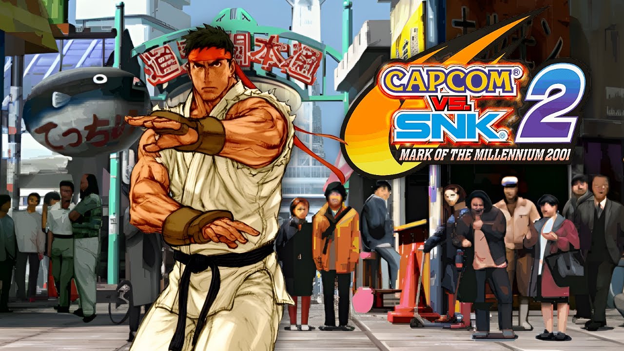 Capcom vs SNK 2 Ryu Playthrough | Classic CvS2 Gameplay