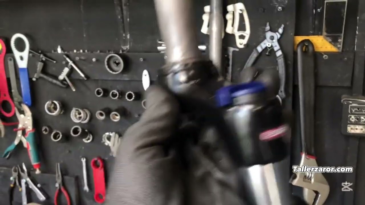 Horquilla nueva | como instalar | suntour