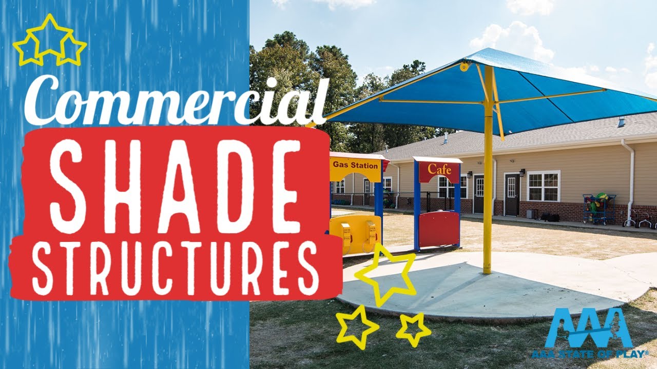 Commercial Outdoor Shade Structures for Playgrounds, Pools & More
