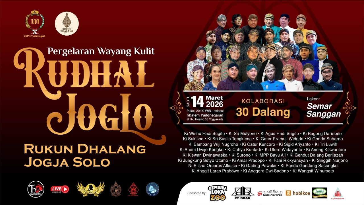 #Live KOLABORASI 30 DALANG JOGJA ~ SOLO ‼️RUDAL JOGLO