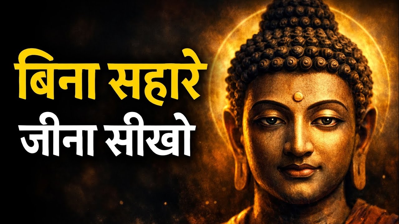 बुद्ध कहते हैं: बिना सहारे जीना सीखो | कोई अपना नहीं होता| Life Truth by Gautam Buddha |