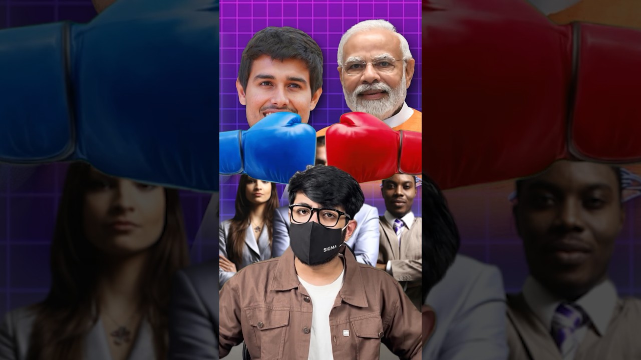 Pm Modi Vs Dhruv Rathi 😨😨 #marketing #startup #motivation #business #money