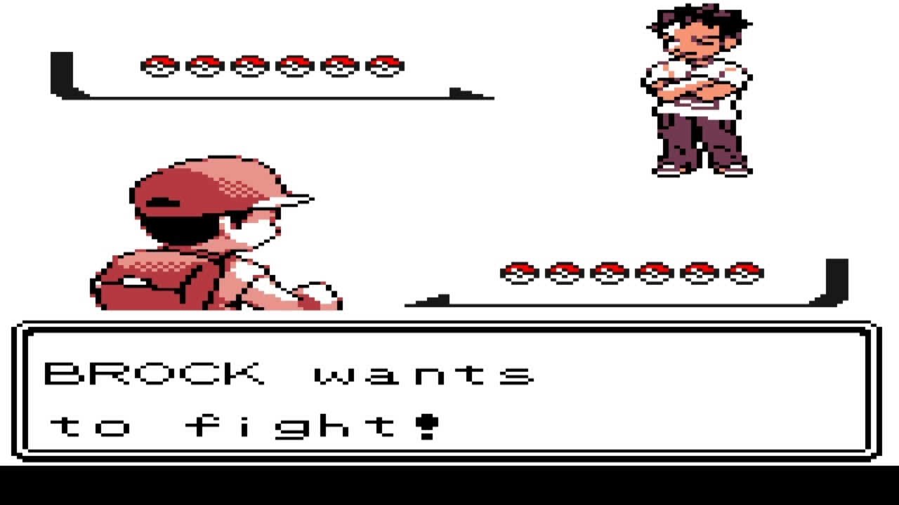 Pokemon Static Yellow - Gym Leader Brock ( REMATCH )
