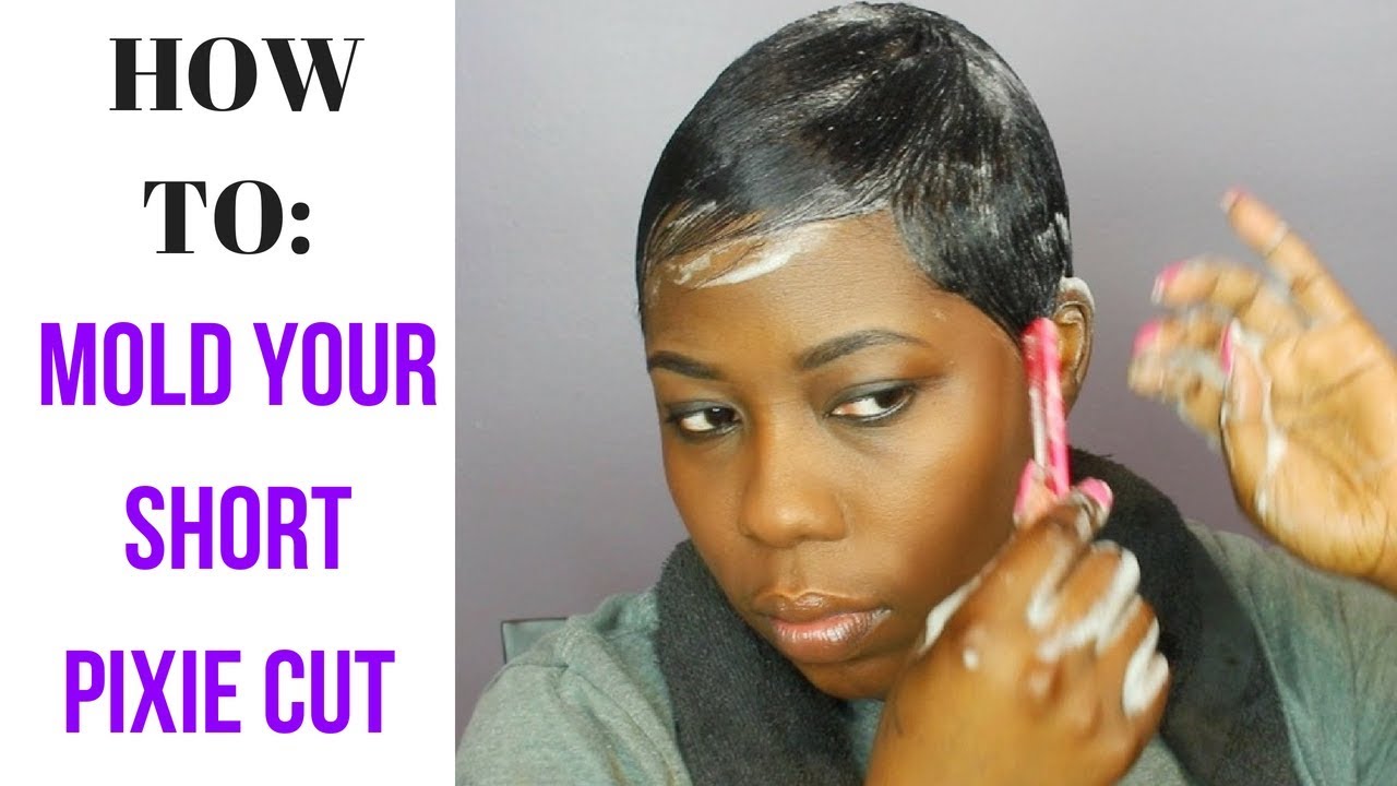 How To:  Mold Your Short Hair |  Pixie Cut