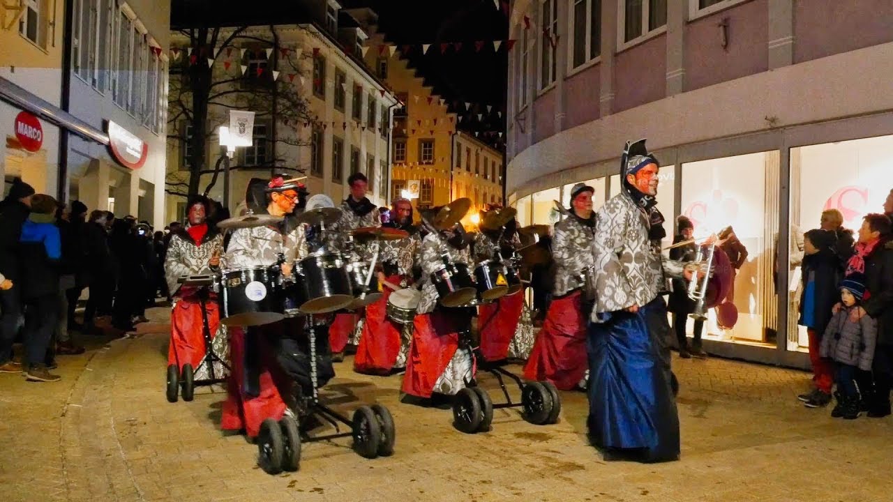 Guggamusik Umzug in Weingarten 13.01.2018