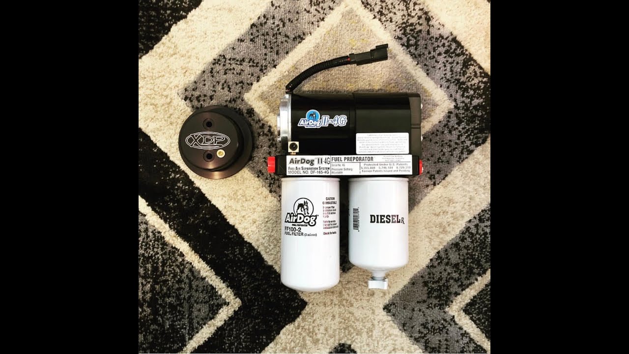 6.0 Powerstroke Airdog 4G and XDP Sump install