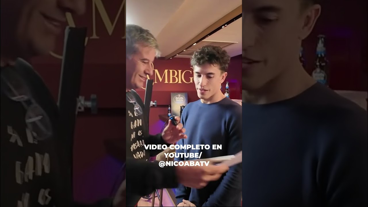 Marc Marquez nos cuenta si crees que es su primer casco de moto