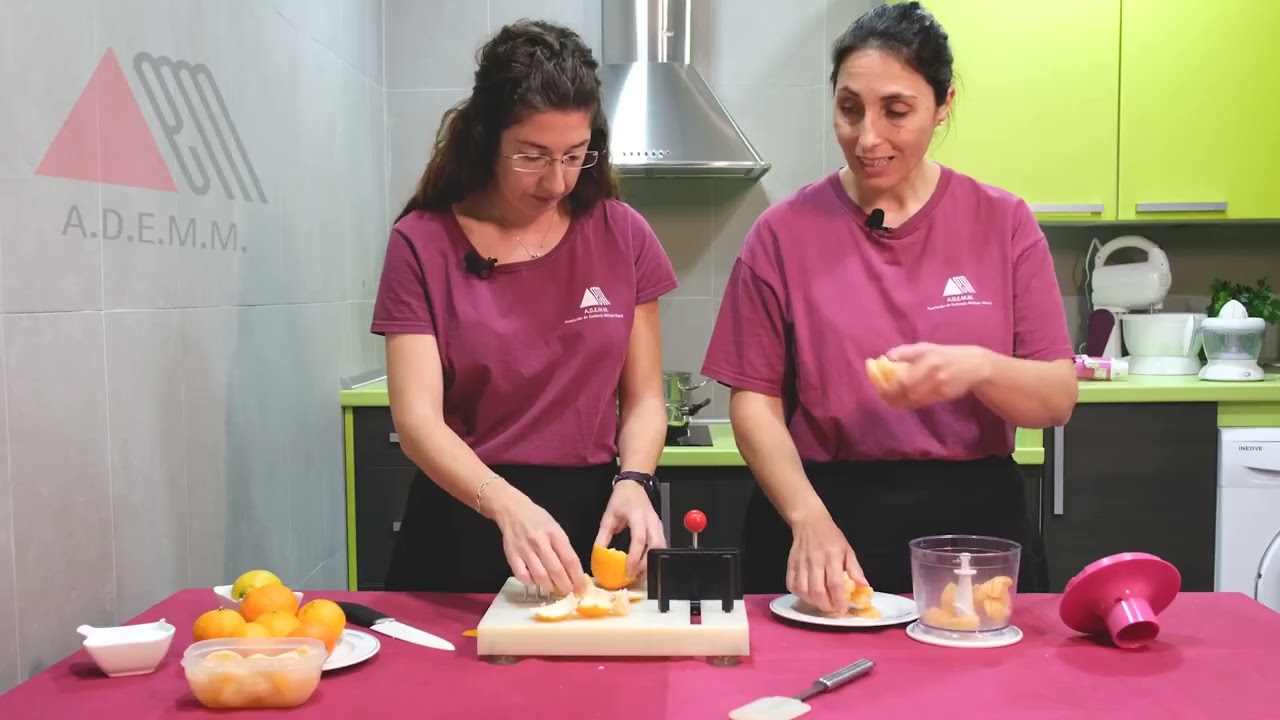 Preparemos un sorbete de mandarina.