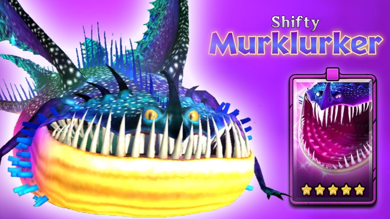 Shifty Murklurker — 5-Star Purple Premium Thunderdrum | Dragons: Titan Uprising