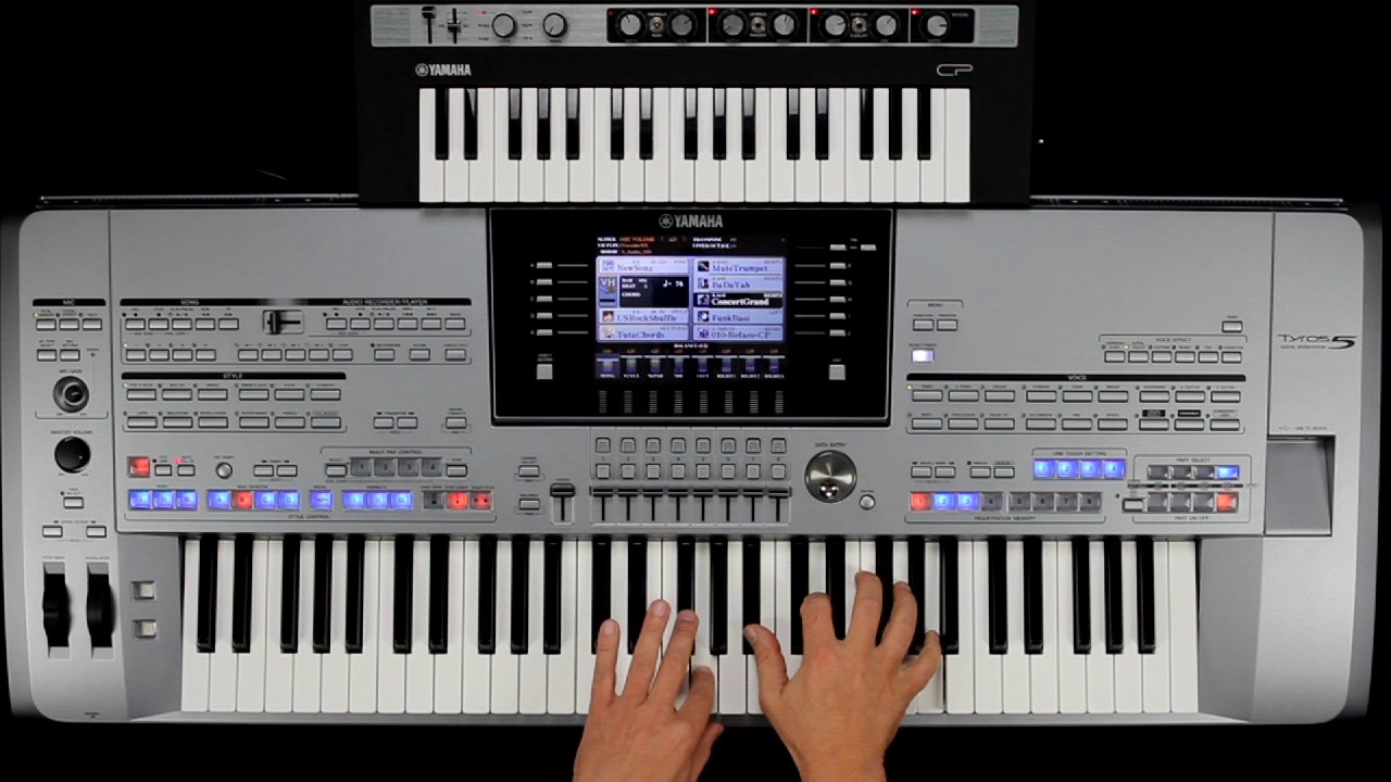 Tyros 5 & reface, Teil 1: Anlegen eines MIDI-Templates