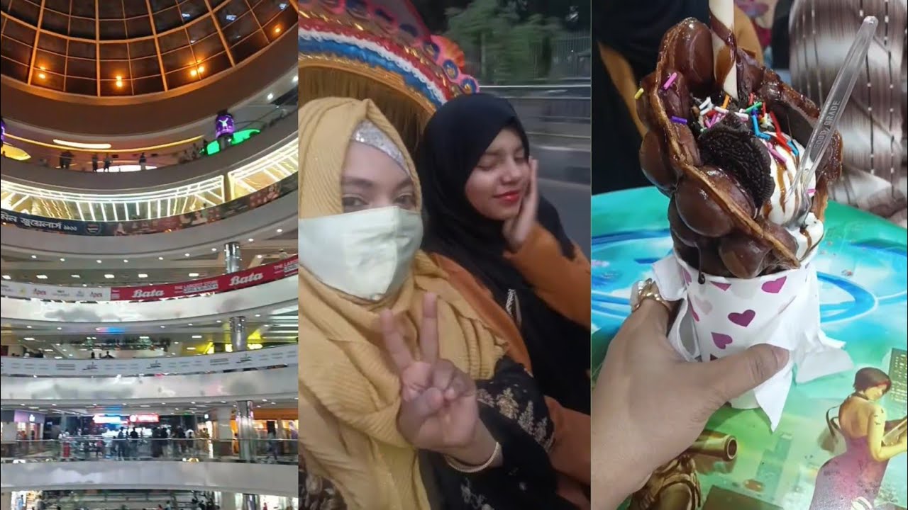 Friday তে চলে গেলাম Bosundhora city shopping complex ঘুরাঘুরি করতে ❤️