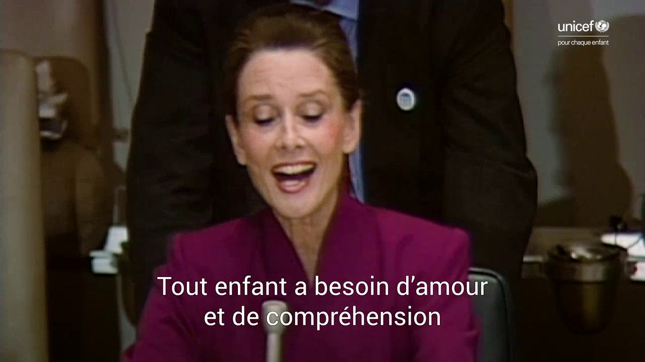 Audrey Hepburn et la Convention relative aux droits de l’enfant | UNICEF France