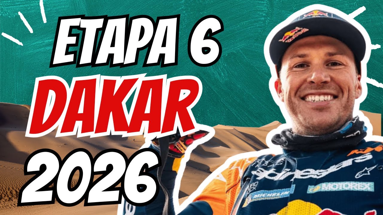 ETAPA 6 DAKAR 2026 BY TRAGANDO POLVO