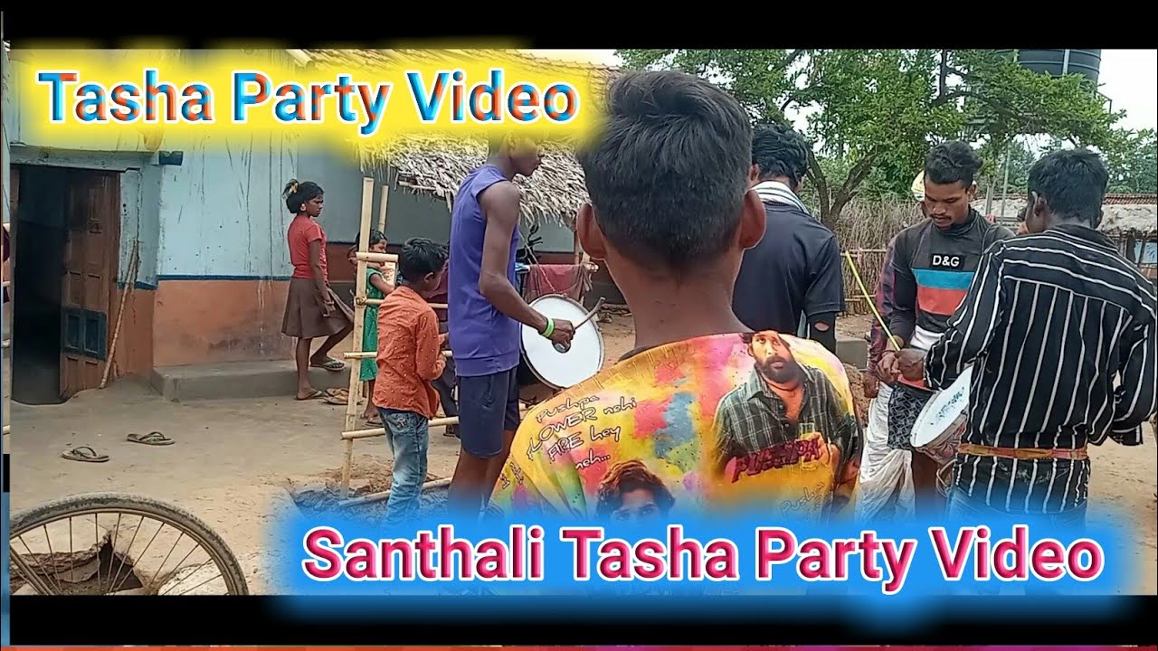 Tasha Party Video // Santhali Tasha Party Video 2023