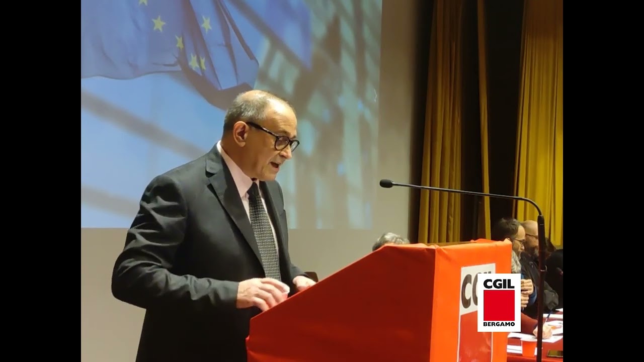 IX Congresso CGIL Bergamo - intervento del segretario generale Gianni Peracchi