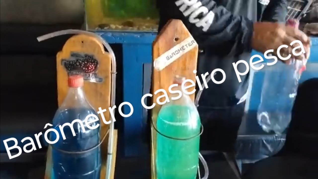 barômetro caseiro para pescaria