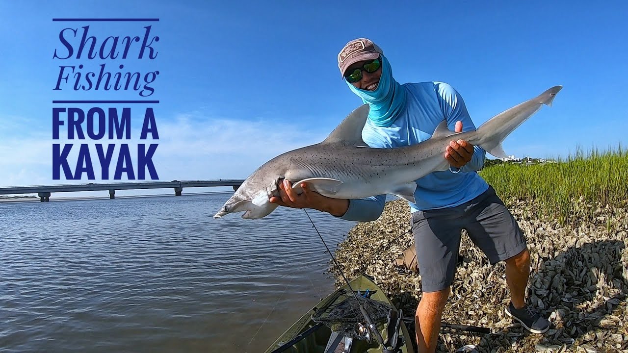Shark Fishing From a Kayak in Charleston, SC