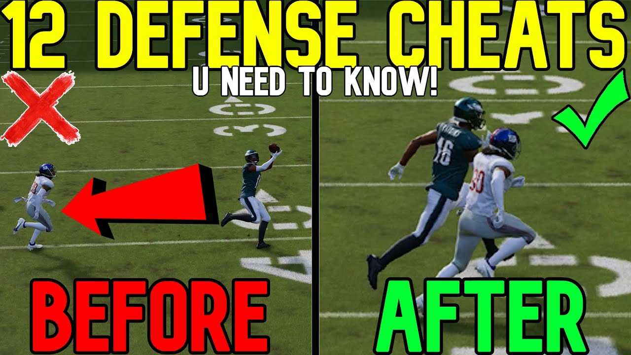 🚨12 DEFENSE CHEATS🚨 99% Of Madden NFL 23 Players Don't Know, But Should DO EVERY GAME! Tips & Tricks