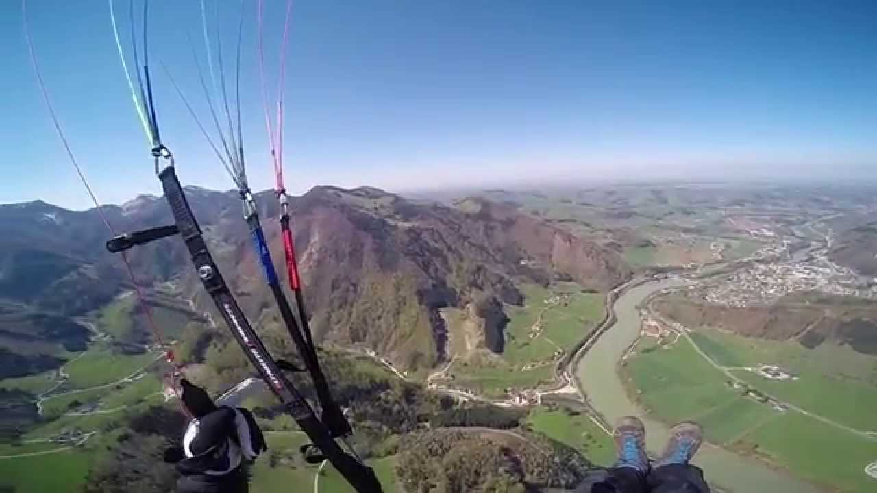 Paragleiten - Streckenflug Herndleck - Schoberstein - Trattenbach - Ternberg