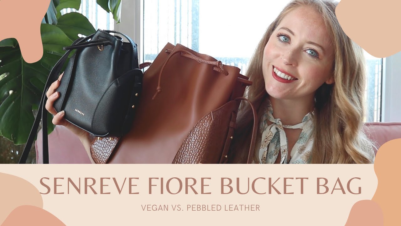 Senreve Mini Fiore Bucket Bag Review + Vegan Misto Leather Comparison | $50 Discount