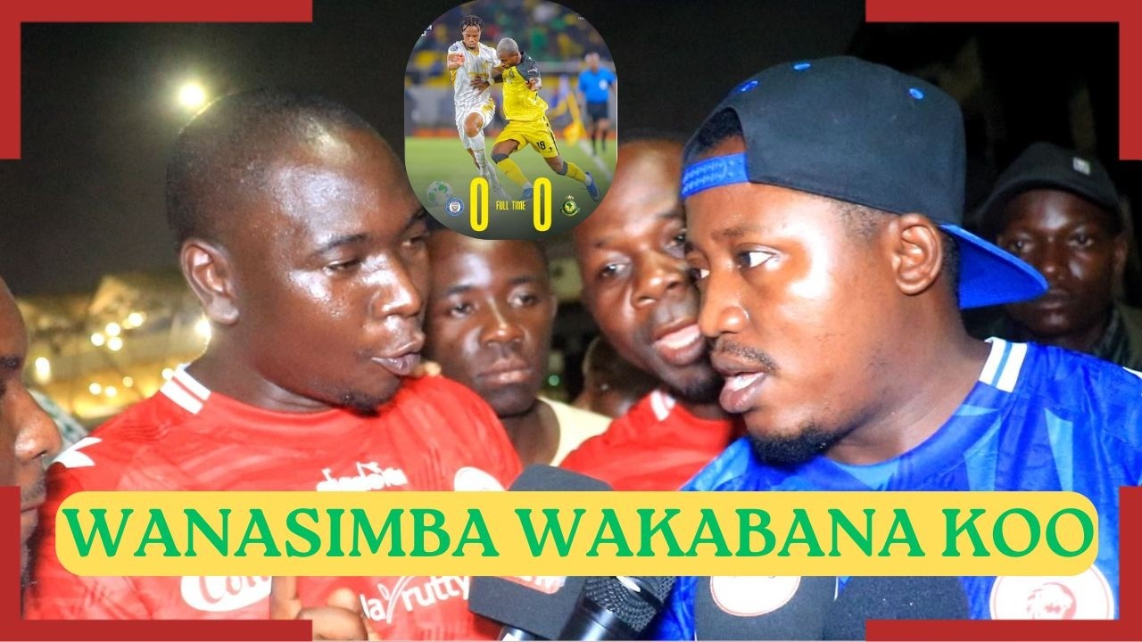 MASHABIKI WA SIMBA WAMVAA MCHOME KISA KUITETEA YANGA SARE DHIDI YA AZAM/WEWE NI YANGA HATUKUTAKI
