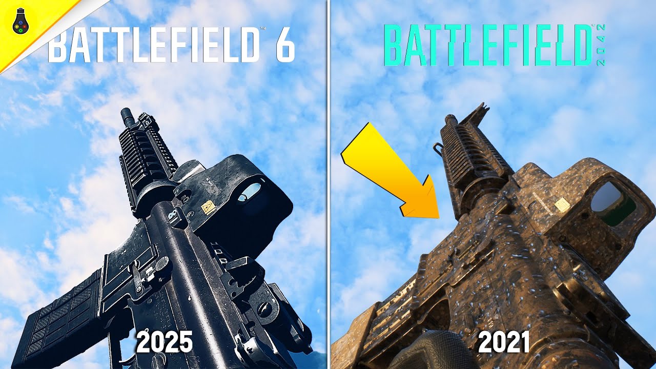 Battlefield 6 против Battlefield 2042 - сравнение деталей и физики