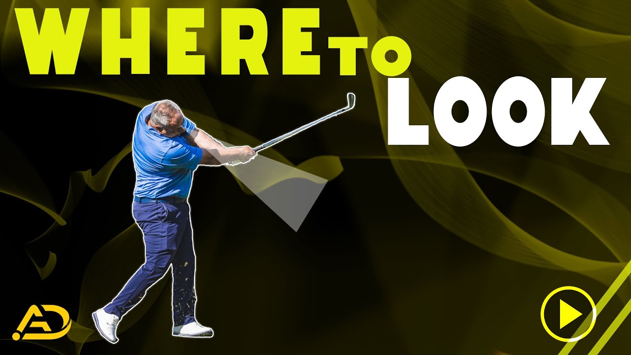 Golf Tip - Don't LOOK At The BALL For Success