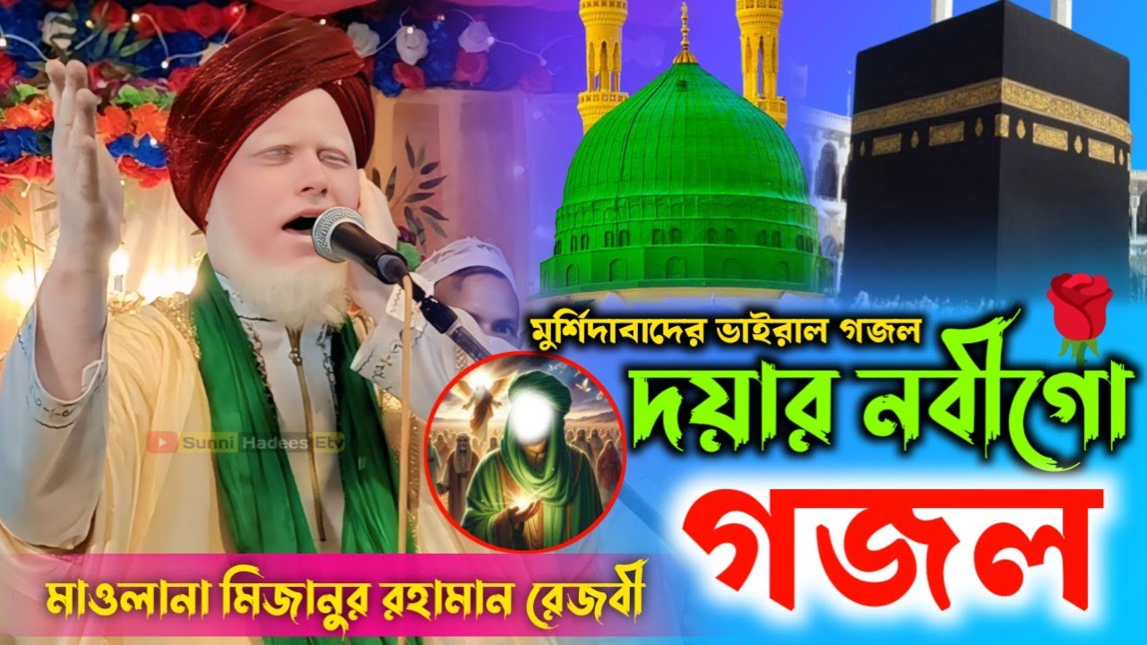 দয়ার নবীগো গজল | মিজানুর রহমান রেজবী | Maulana mizanur Rahman Rizvi gojol
