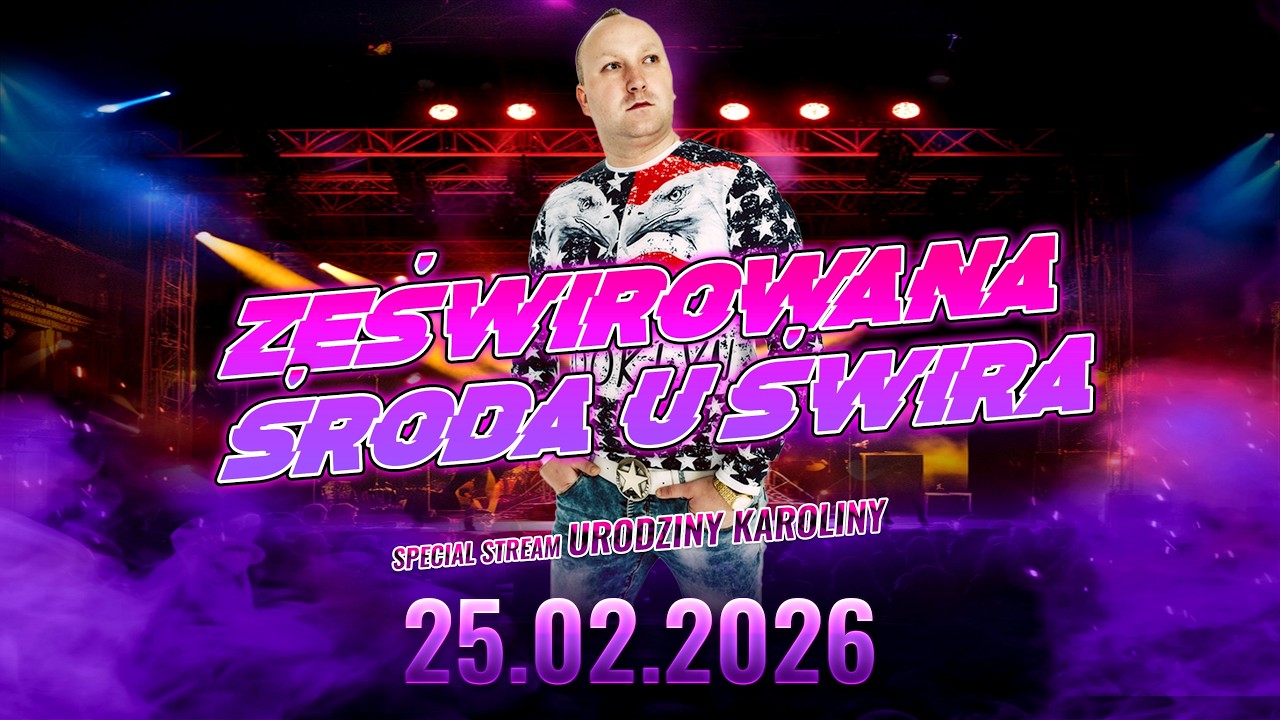 DJ ŚWIRU On Air ZeŚwirowana Środa (25.02.2026)