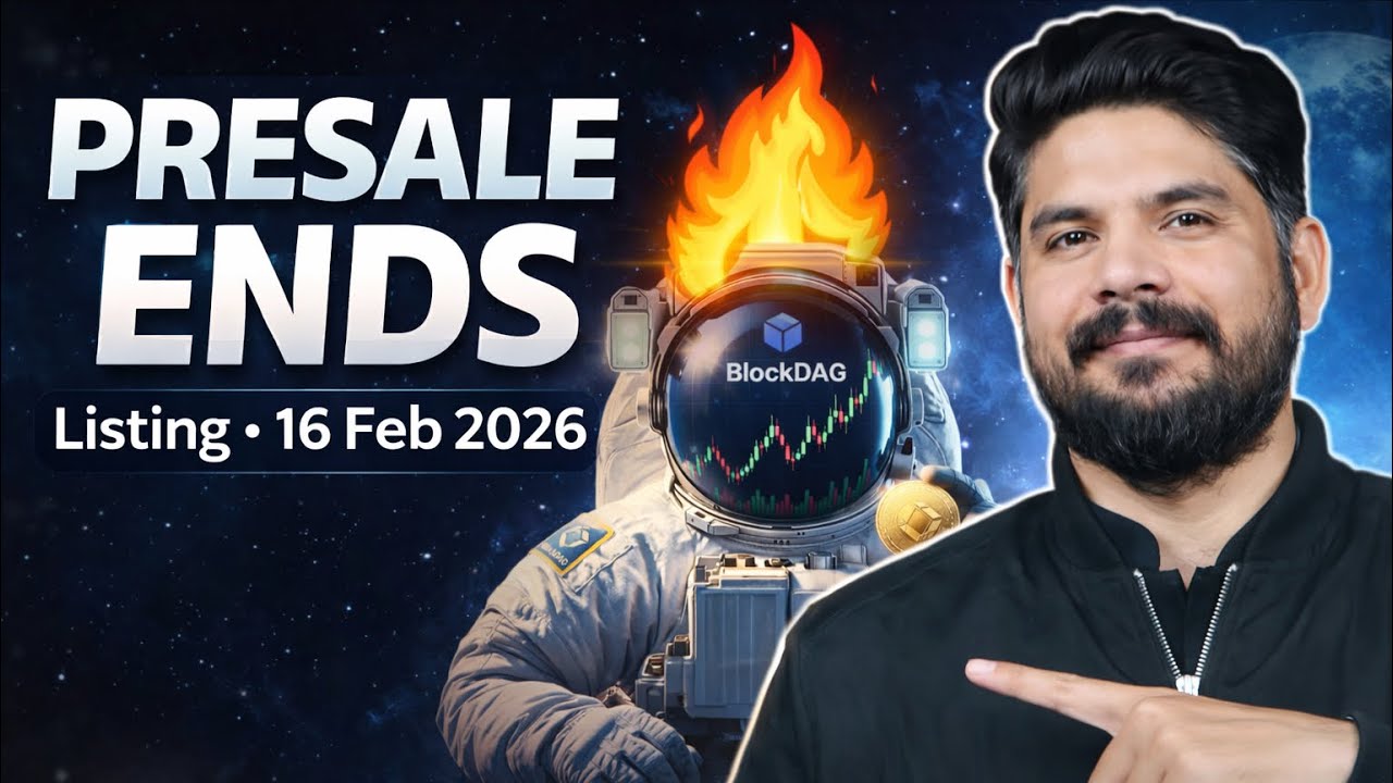 BlockDAG Presale CLOSED — Exchange Listing Feb 16 🔥