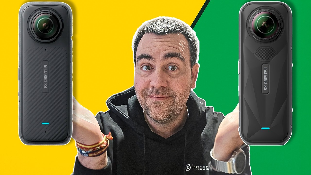 Insta360 X5 vs X4: ¿Cuál es la MEJOR cámara 360 de 2025? 📸 Comparativa completa