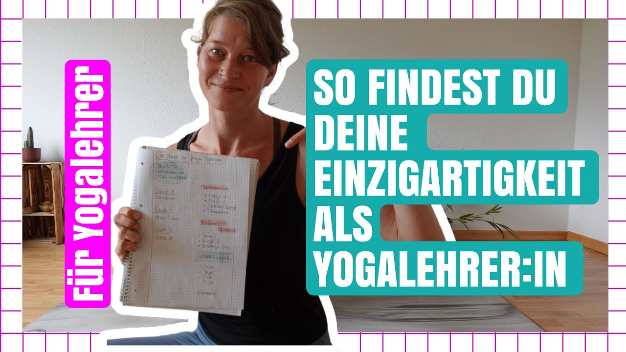 Finde deine Einzigartigkeit und deine Stimme als YogalehrerIn