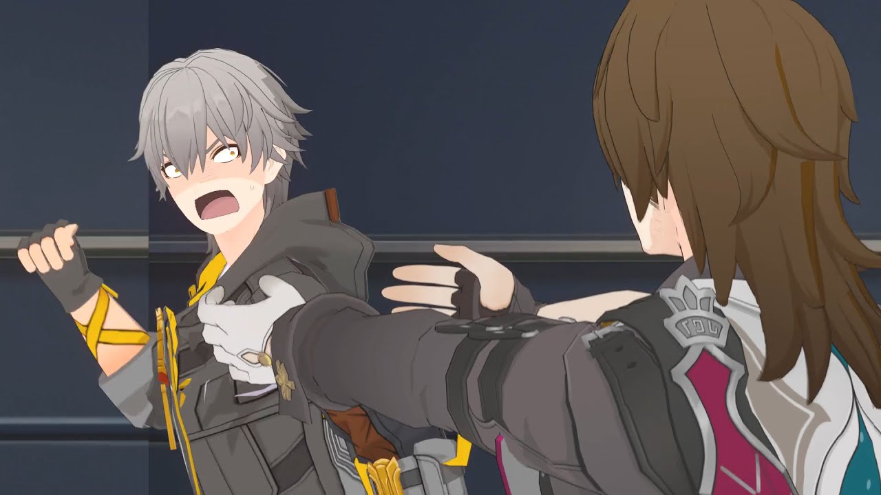 Gallagher when he saw Lingsha's banner - Honkai Star Rail Anime Animation
