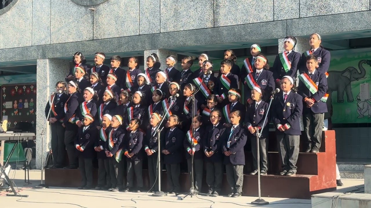 Republic Day celebration junior school SJA