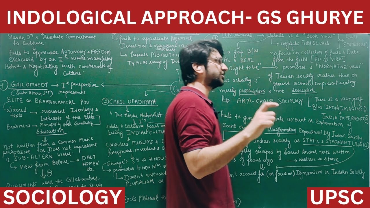 Lec 01: Introduction to Indian Sociology - Indology GS Ghurye #sociology #upsc #net #jrf #indology