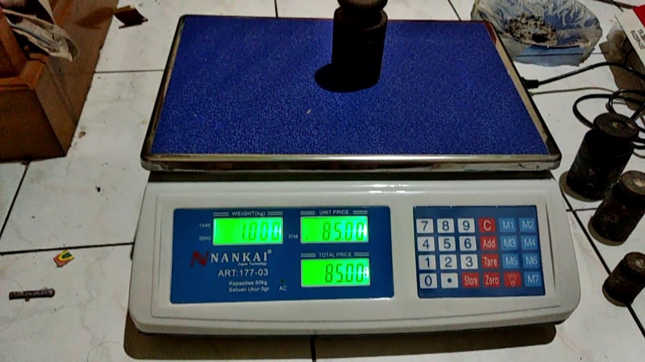 Timbangan duduk Digital 50 Kg - Nankai
