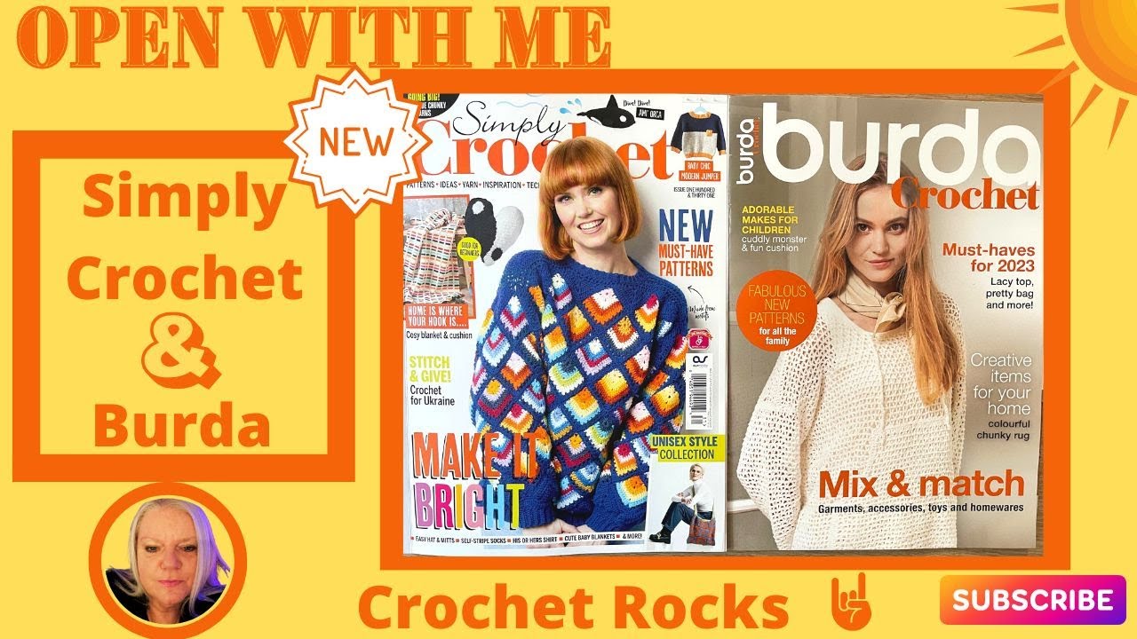 Open With Me No 98 Simply Crochet Magazine & Free Gift | Crochet Rocks