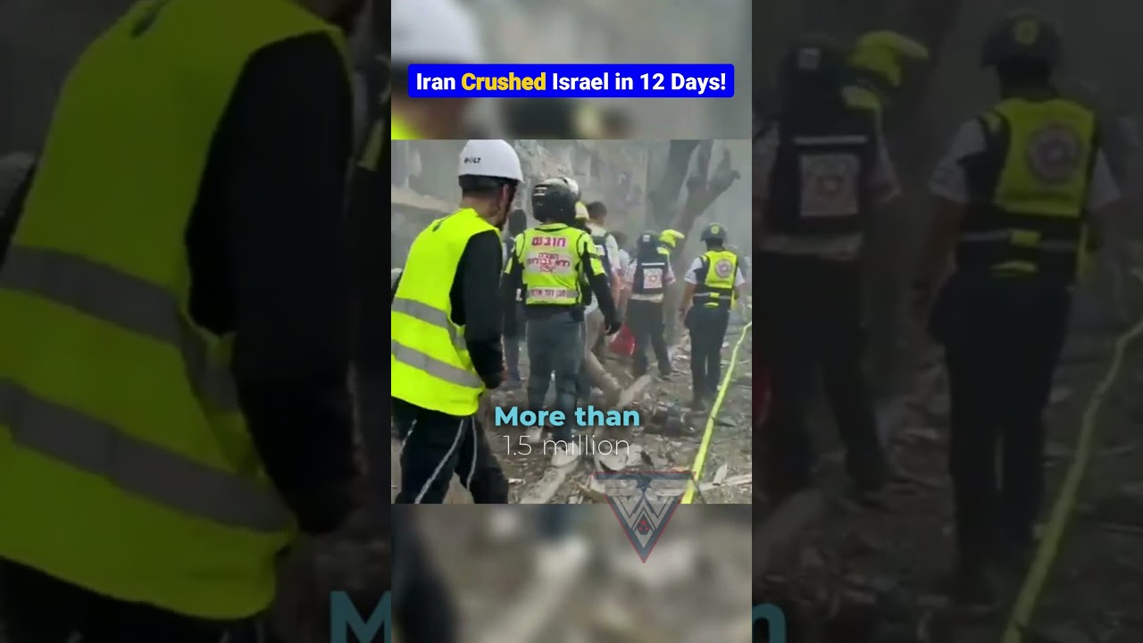 Israel Crushed in 12 Days: $20 Billion Lost in Days