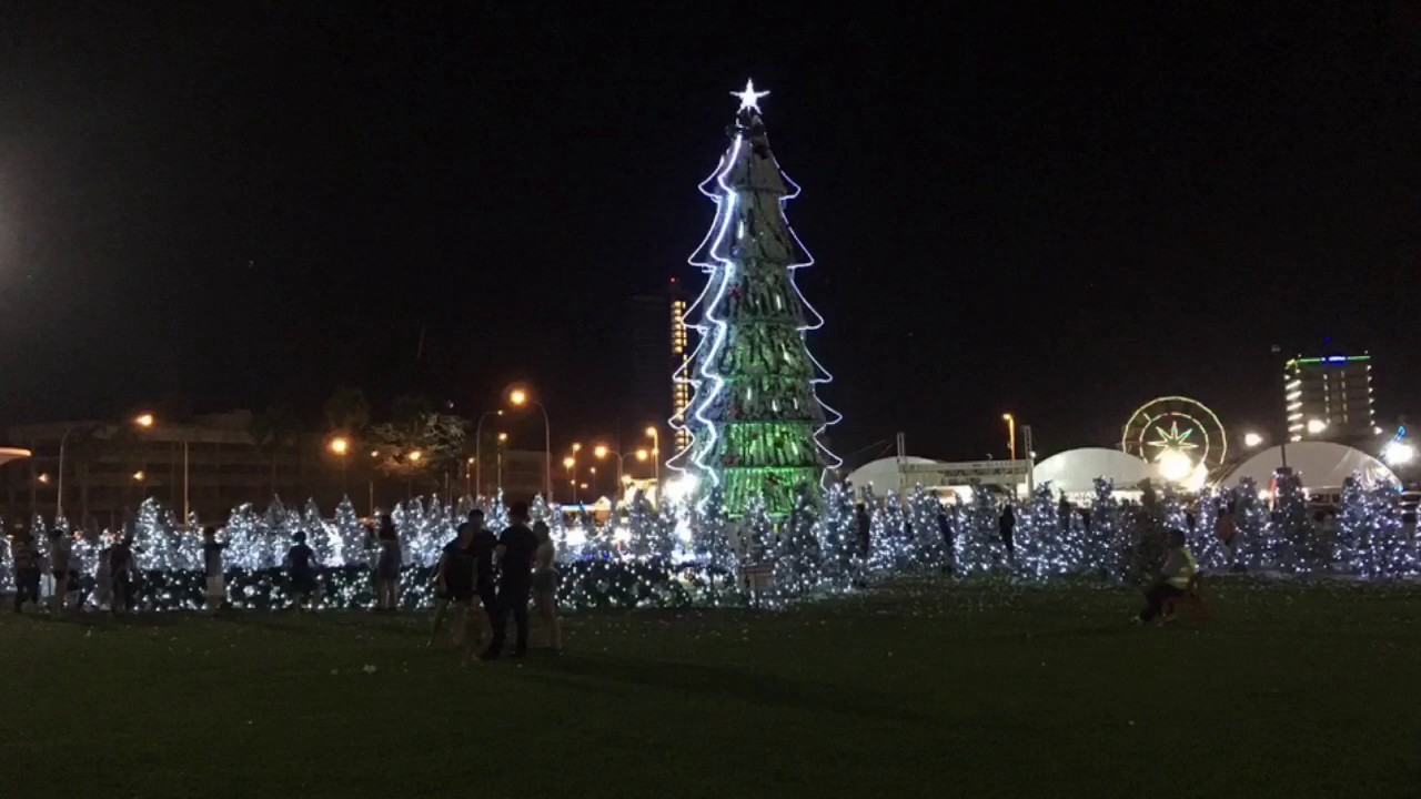 Sibu Town Square Christmas Trees Forest | Visit Sibu Year 2017